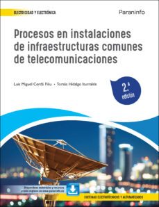 procesos en instalaciones de infraestructuras comunes de telecomunicaciones (2ª edicion)-9788413661643