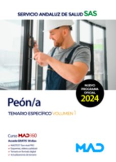 peón/a. temario específico volumen 1-9788414287743