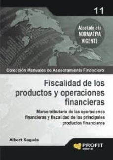 fiscalidad de los productos y operaciones financieras (ebook)-9788415330943