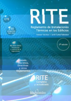 reglamento de instalaciones termicas en los edificios (2ª ed.)-jordi carbo ballester-9788426726643