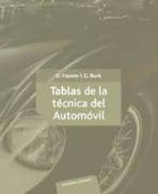 tablas de la técnica del automóvil-g. hamm-g. burk-9788429148343