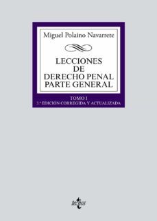 lecciones de derecho penal parte general tomo i (3ª ed.)-9788430971343