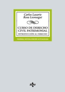 curso de derecho civil patrimonial (29.ª ed.)-carlos lasarte alvarez-9788430990443