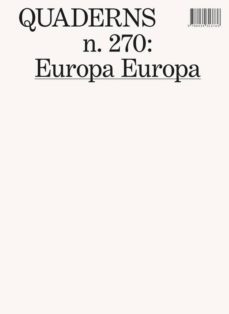 quaderns nº 270: europa europa-9788434313743