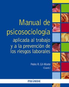 manual de psicosociologia aplicada al trabajo y a la prevencion d e los riesgos laborales-9788436831443