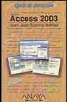 access 2003 (guia de iniciacion)-9788441516243