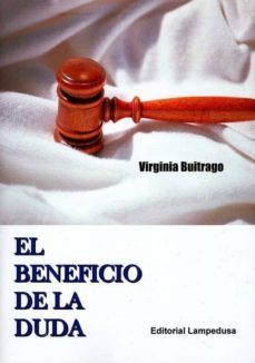 el beneficio de la duda-virgina buitrago-9788461538843