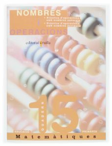 quadern matematiques. nombres i operacions 15 5º primaria  catala-9788466111843