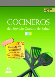 cocineros servicio canario de salud. temario (vol. ii)-9788466596343