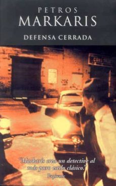 defensa cerrada-petros markaris-9788466603843