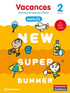 new super summer 3º educacion primaria sb+cd catalan-9788466823043