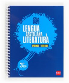 cuaderno  de lengua castellana y literatura 3º eso aprende y aprueba-9788467553543