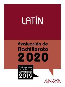 latin: evaluacion de bachillerato 2020 - prueba acceso universidad-9788469873243