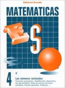 cuaderno matematicas eso nº 4  números racionales-9788478871643