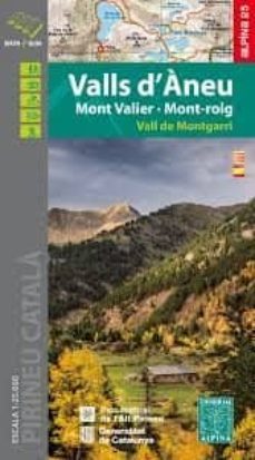 valls d aneu mont valier, mont-roig (1ª ed) 2019 (mapa e-25)-9788480907743
