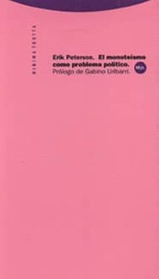 el monoteismo como problema politico-9788481642643