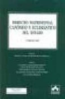 derecho matrimonial canonico y eclesiastico del estado (3ª ed.)-9788483421543