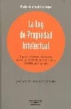 ley de propiedad intelectual: trasfondo reformas efectuadas por l ey 19-jose miguel rodriguez tapia-9788483550243