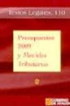 presupuestos 2009 y medidas tributarias-9788483801543