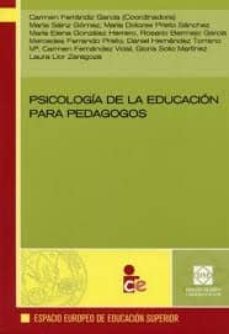 psicologia de la educacion para pedagogos-marta sainz gomez-9788484257943