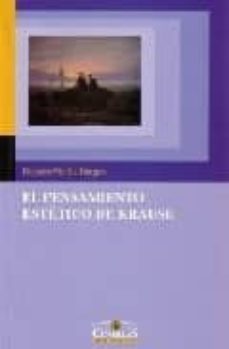 el pensamiento estetico de krause-9788484680543
