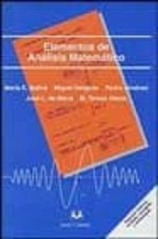 elementos de analisis matematico-maria eulalia ballve-miguel delgado-9788488667243