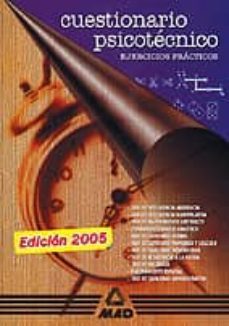 cuestionario psicotécnico. ejercicios prácticos.-9788489464643