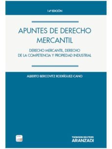 apuntes de derecho mercantil (14ª ed.)-alberto bercovitz rodriguez cano-9788490148143