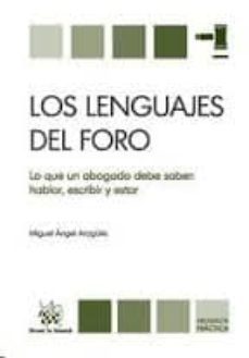 los lenguajes del foro-miguel angel aragues-9788490537343
