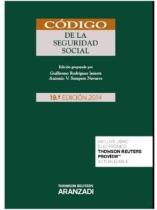 codigo de la seguridad social (19ª ed.)-9788490593943