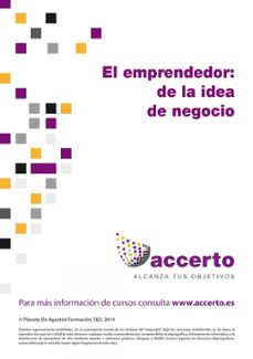 el emprendedor: de la idea al negocio (ebook)-9788490630143