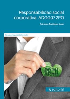 (i.b.d.) adgg072po responsabilidad social corporativa.-aranzazu rodriguez jover-9788491985143