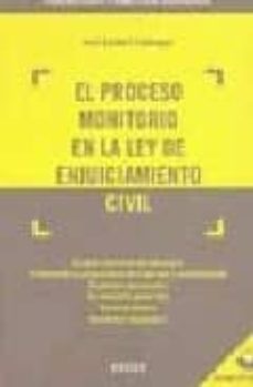 proceso monitorio en la ley de enjuiciamiento civil-jose garberi llobregat-9788497903943