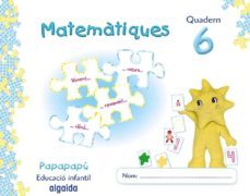 iniciacion a las matematicas 6. (papapapu). valenciano educacion infantil 3-5 años-9788498770643