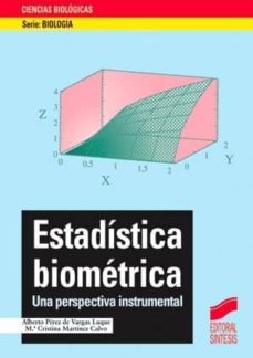 estadistica biometrica (ebook)-alberto perez de vargas luque-maria cristina martinez calvo-9788499583143