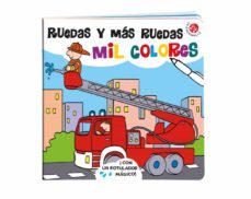 ruedas y mas ruedas: mil colores-9788855061643