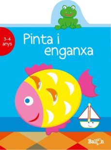 3-4 anys (azul) (cat) pinta i enganxa-9789037493443
