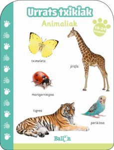 urrats txikiak - animaliak 18-24 hilabete-9789403213743