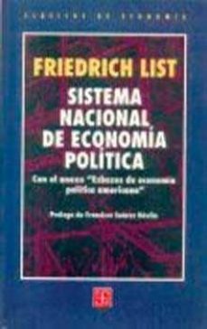 sistema nacional de economia politica-friedrich list-9789681651343
