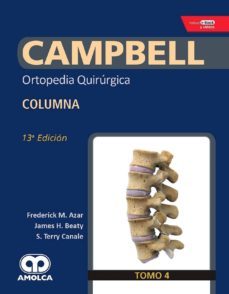 campbell ortopedia quirurgica (tomo 4): columna + e-book y videos-9789804300943
