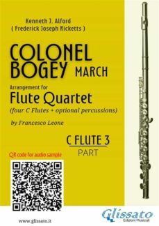 c flute 3 part of "colonel bogey" for flute quartet (ebook)-9791221381443