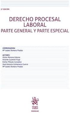 derecho procesal laboral. parte general y parte especial (3ª ed.)-maria isabel romero pradas-9791370213343