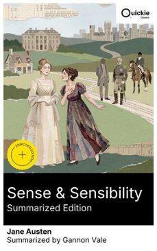 sense &amp; sensibility (summarized edition) (ebook)-jane austen-8596547875253