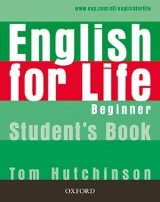 english for life. beginner students book-tom hutchinson-9780194307253