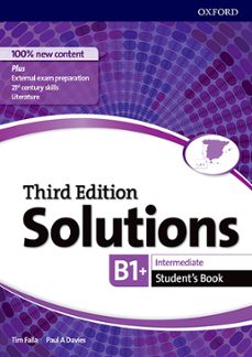 solutions b1 intermediate student´s book-9780194523653