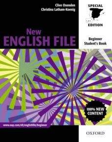new english file begginer student s book for spain-9780194594653