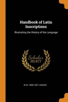 handbook of latin inscriptions-9780342657353