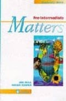 matters pre-intermediate. students  book-9780582253353