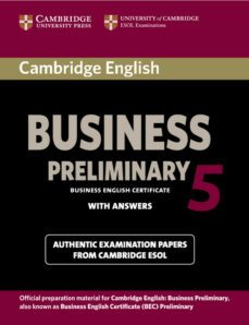 cambridge english business 5 preliminary student s book with answers-9781107631953