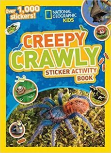 creepy crawly sticker activity book : over 1,000 stickers!-9781426324253